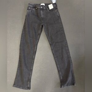 Abercrombie & Fitch Boys Charcoal Straight Jeans